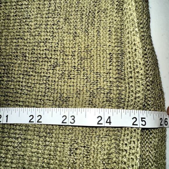 Pendleton Womens Size 2x Olive Green Tight Knit Button Up Cardigan Sweater - Picture 7 of 7